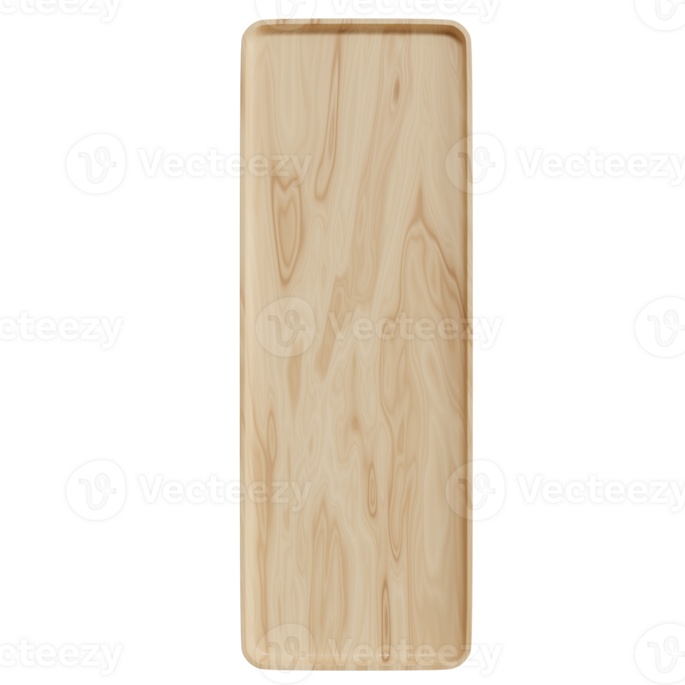 wood plate ,wooden stage podium 3d render png