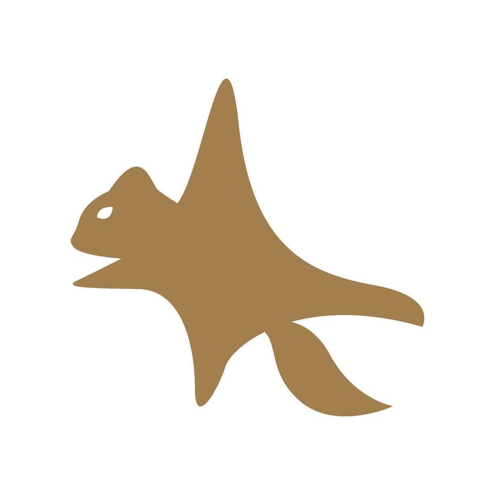 Squirrel design icon logo vector