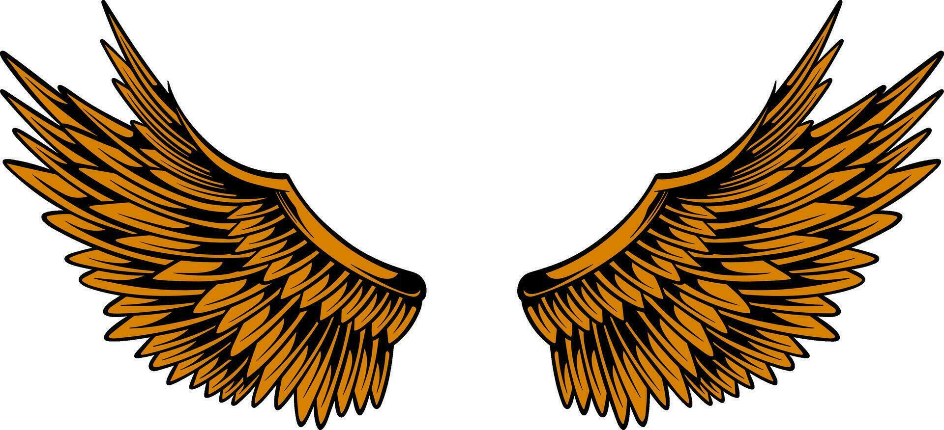 águila alas vector diseño. ilustración
