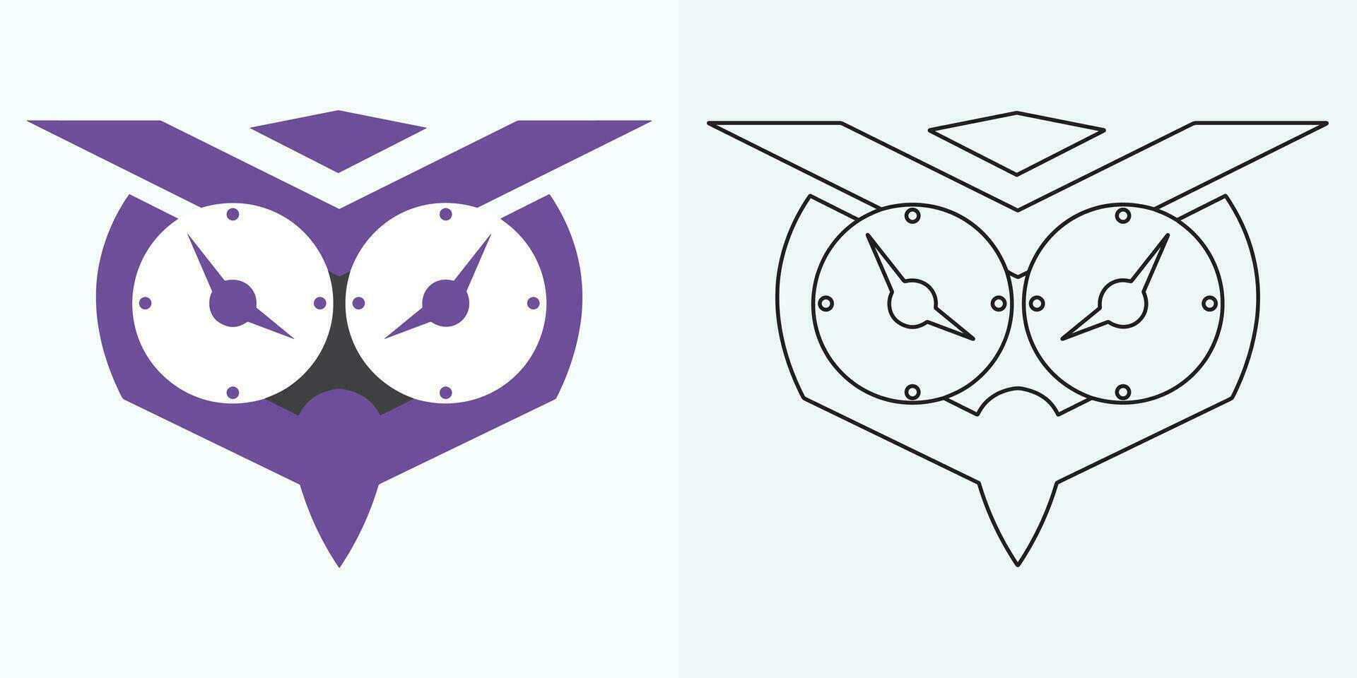 icono de reloj en estilo plano, temporizador sobre fondo de color. elemento de diseño vectorial vector