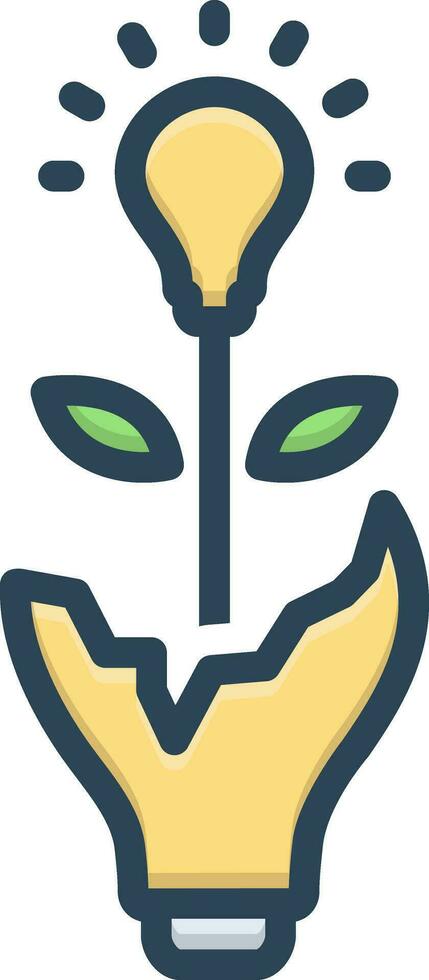 color icon for attempts vector