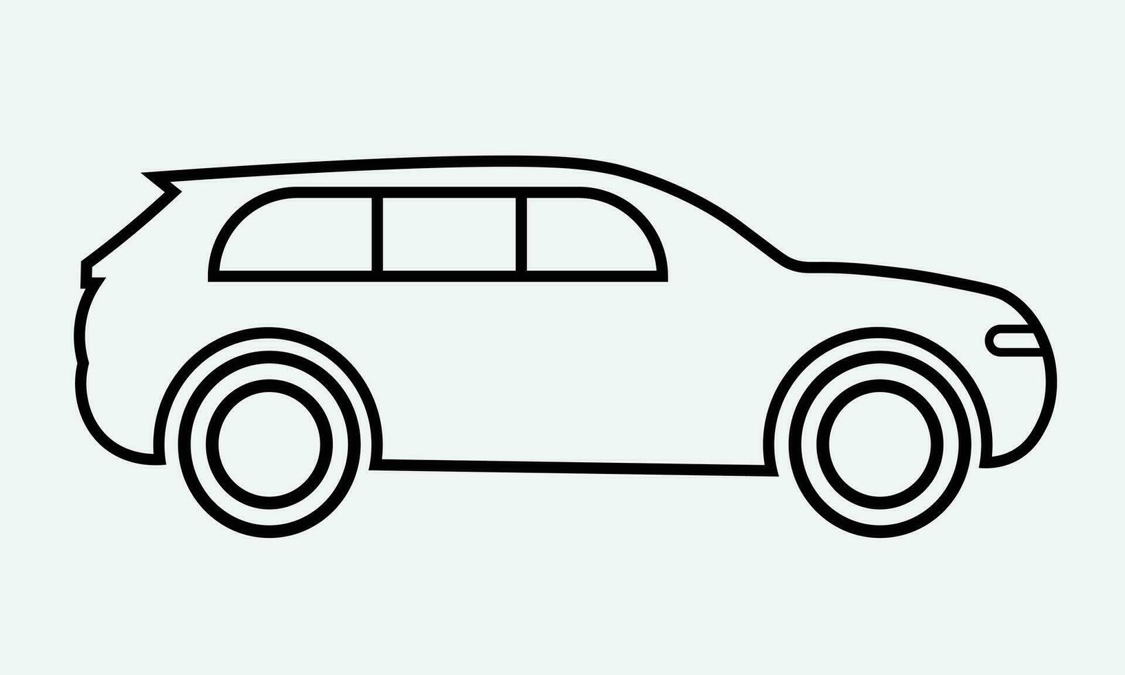 Car i cons design vector