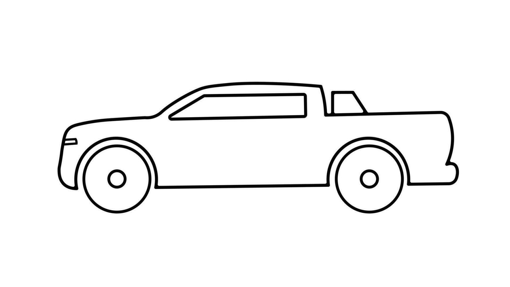 Car i cons design vector