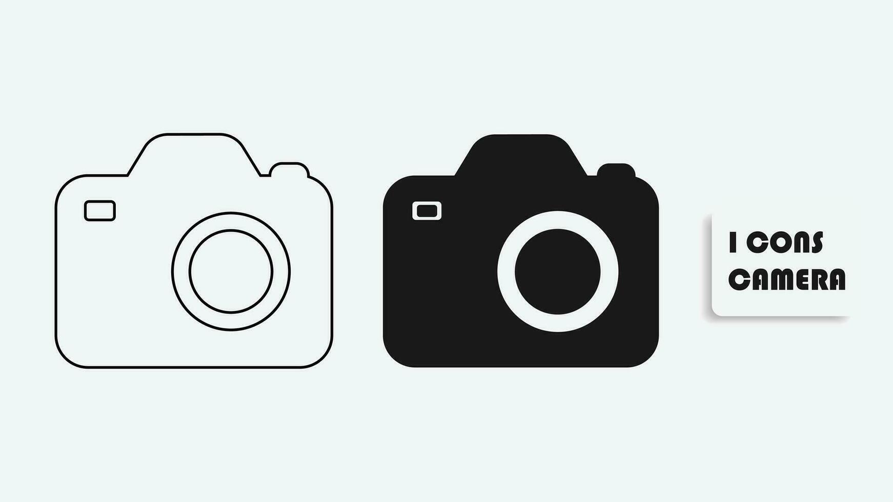 Camer icons design vector