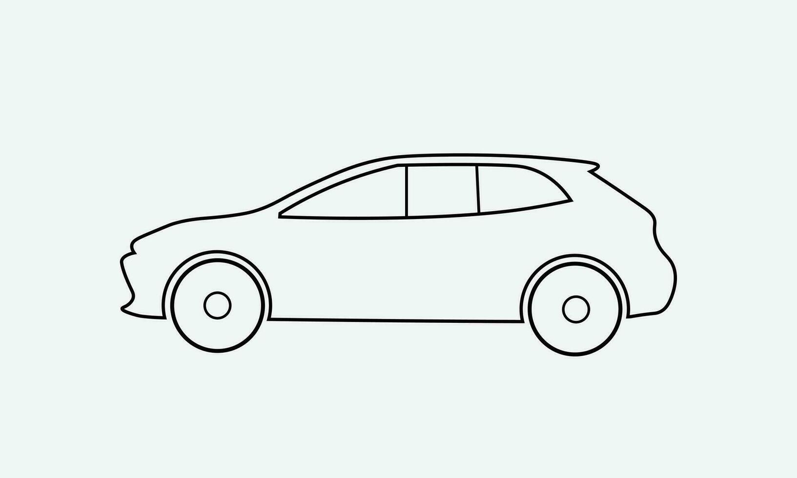 Car i cons design vector