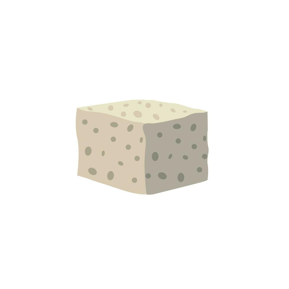 Tofu vector. free space for text. wallpaper. background. vector