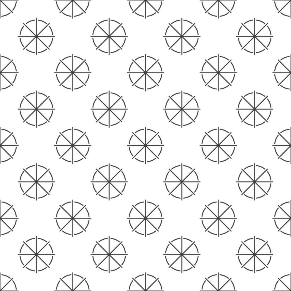 Geometry Education vector outline pattern - Math Science seamless background