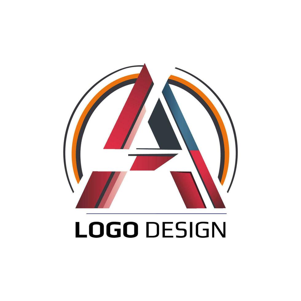 A Letter Logo,Premium vector a abstract logo design