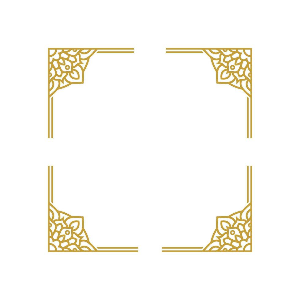 Mandala Wedding Frame Element Vector Designs