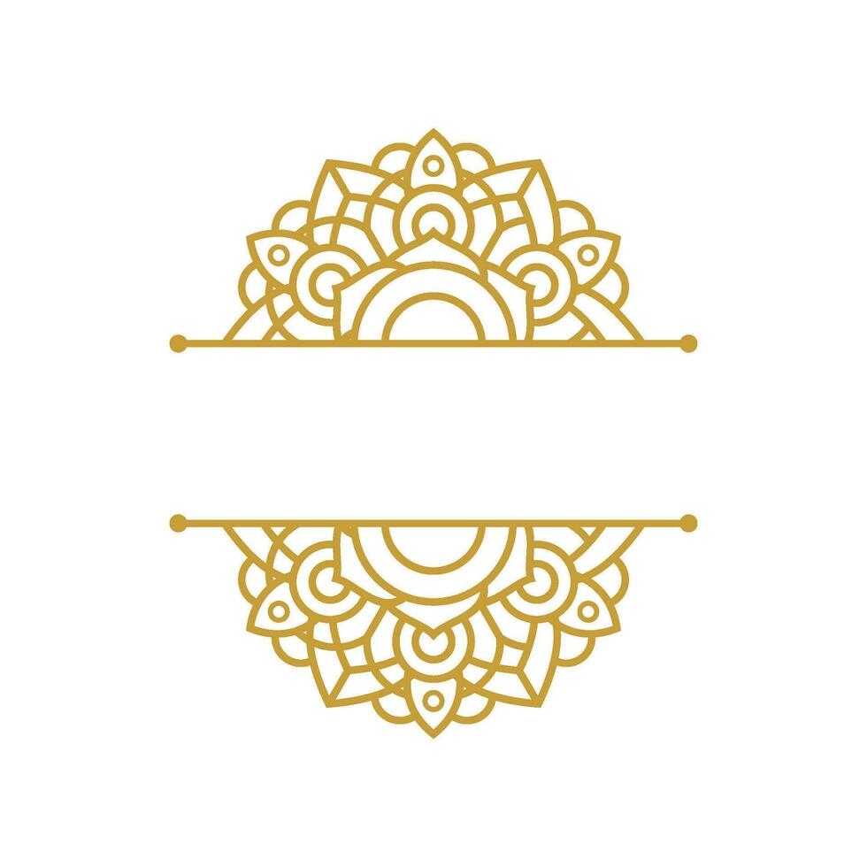 Mandala Wedding Frame Element Vector Designs
