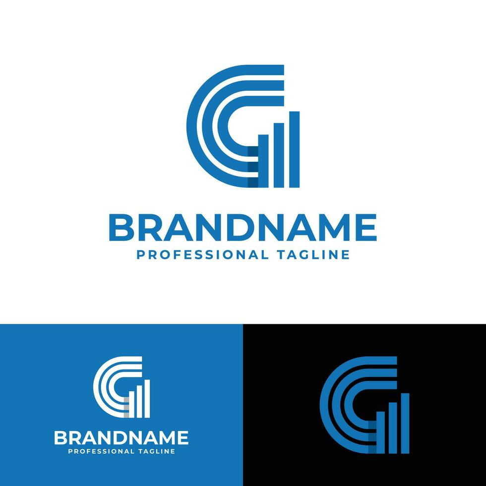 Letter G for Great Financial Logo, suitable for business related to finance with G initial. vector