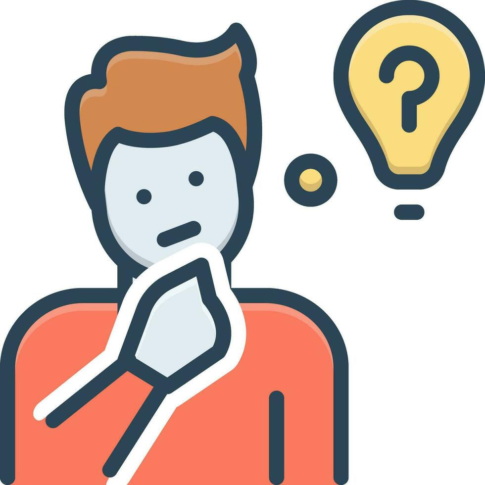 color icon for knows vector