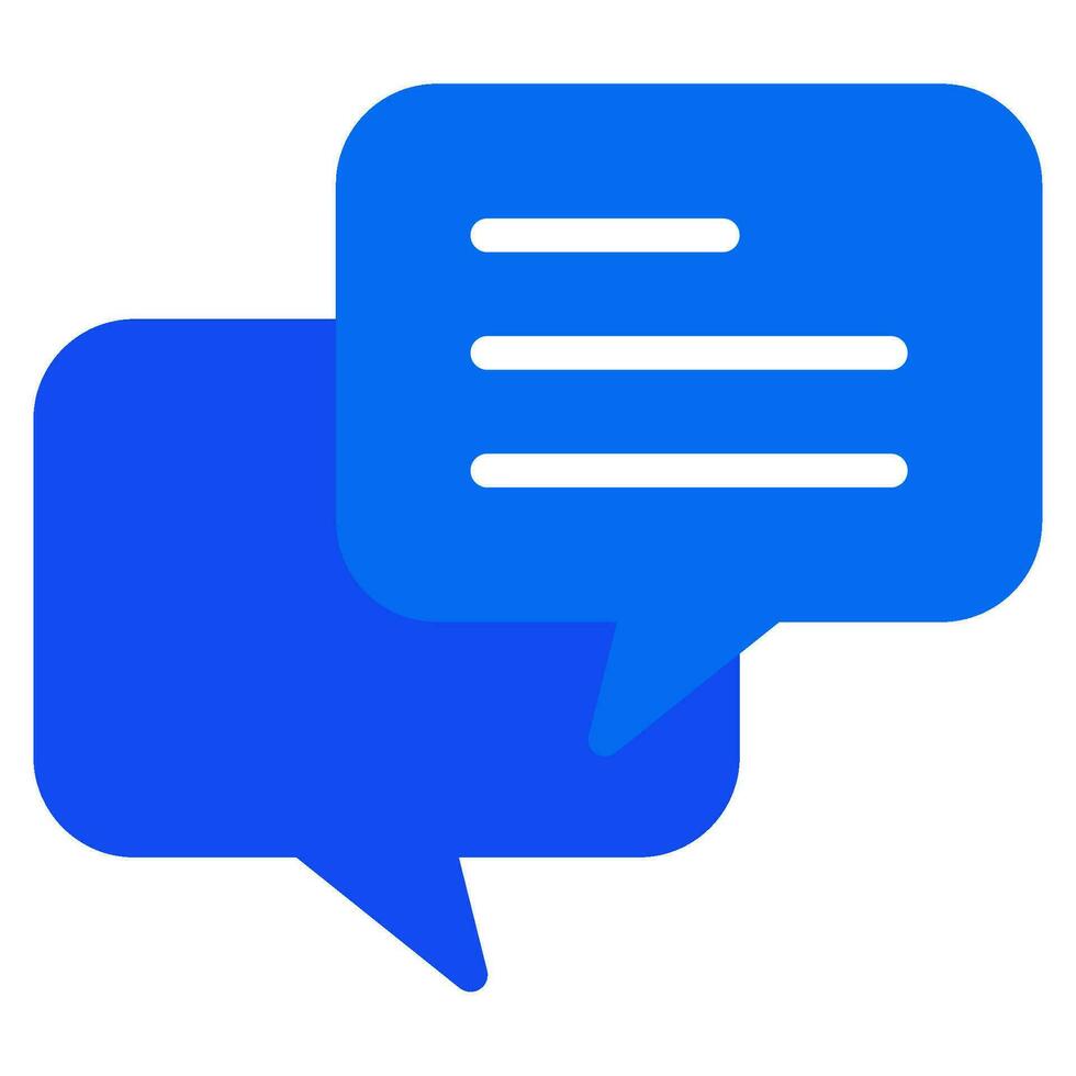 Chat icon illustration for UIUX, web, app, infographic etc vector