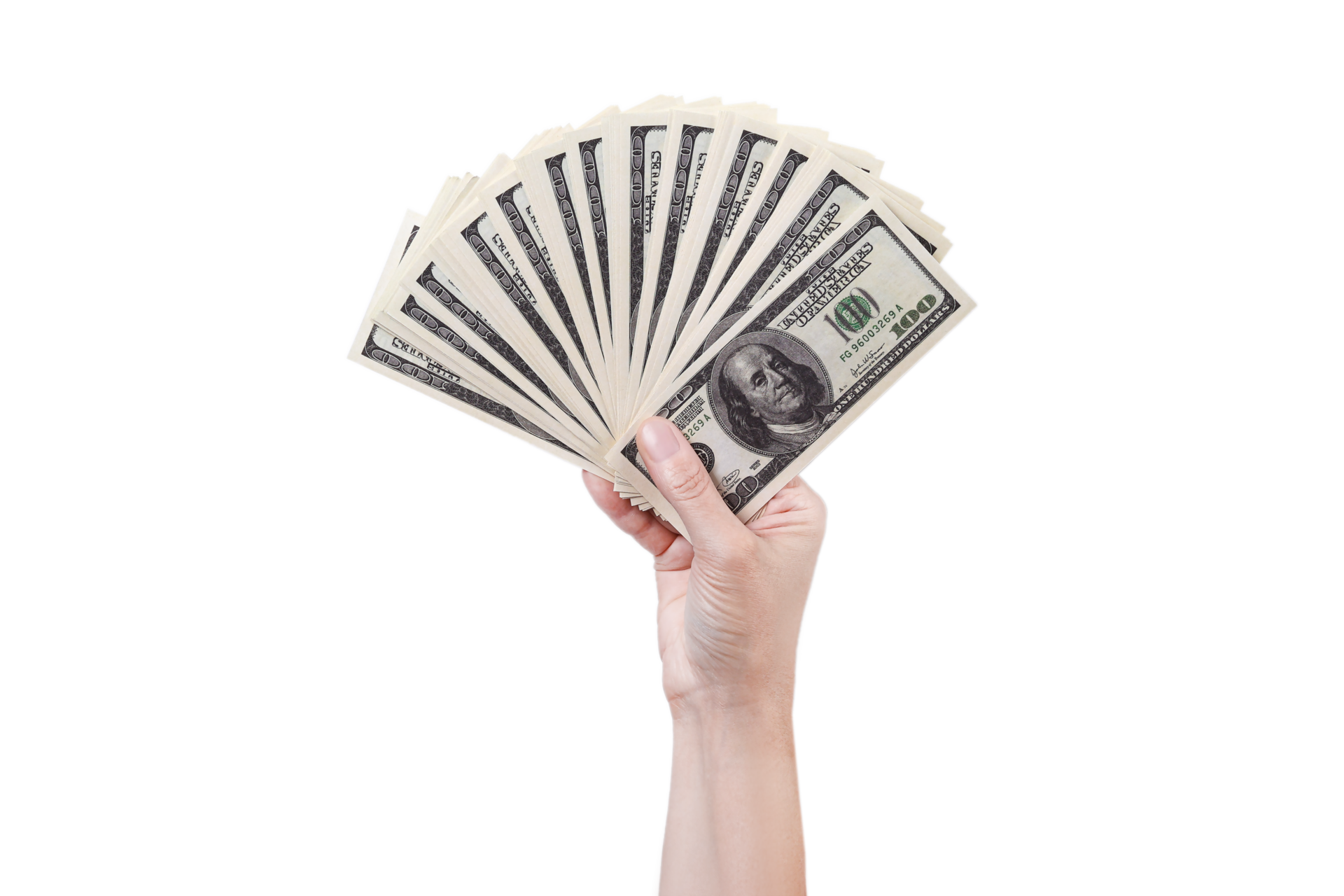 fan-of-money-in-a-hand-isolated-png-transparent-background-100-dollars