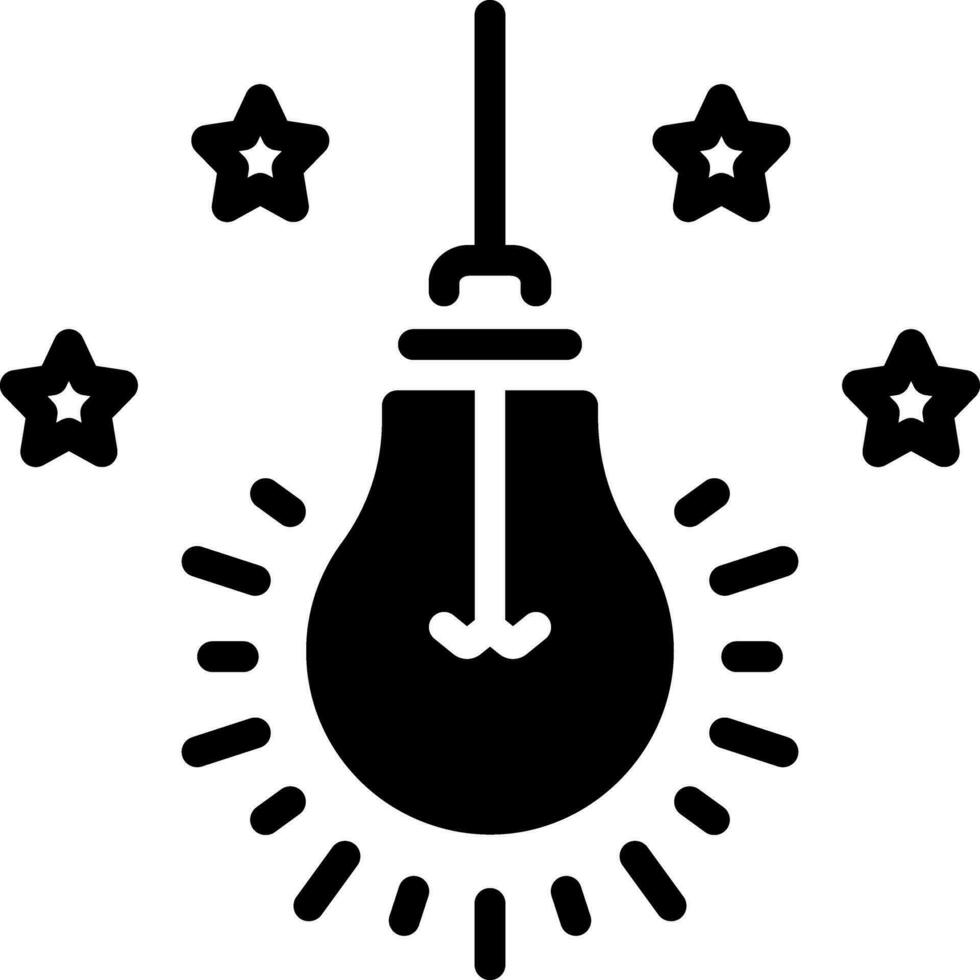 solid icon for light vector