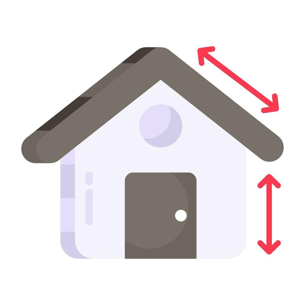 Creative design icon of home for sale vector