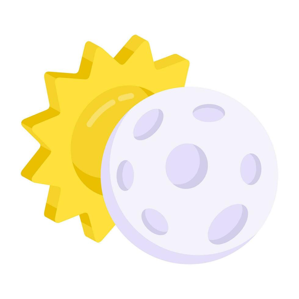 prima descargar icono de principalmente soleado día vector