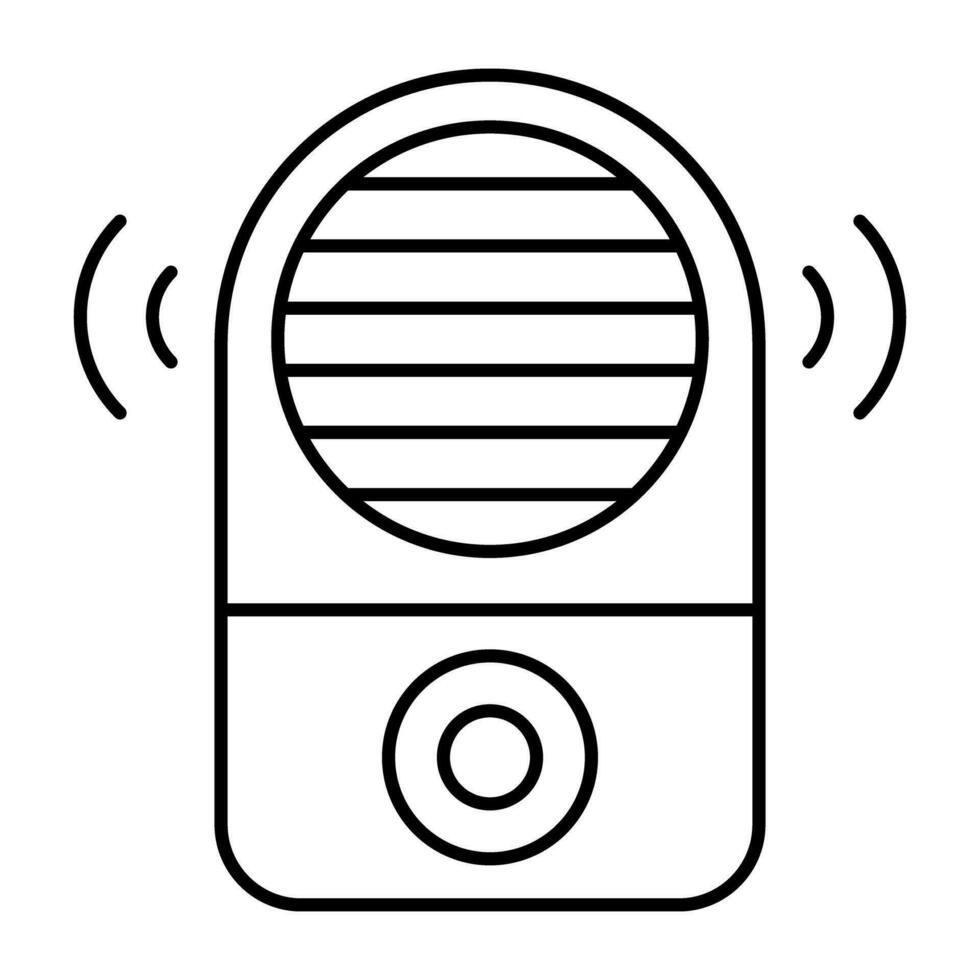 Perfecto diseño icono de audio grabación dispositivo vector