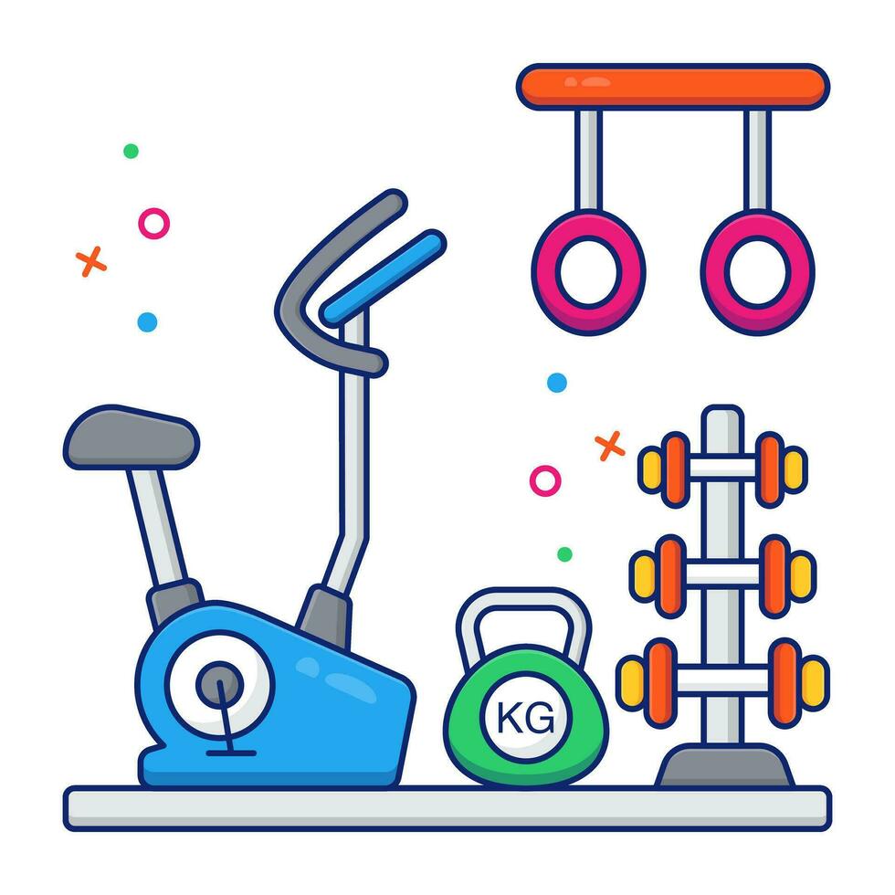 Perfect design icon of ergometer vector