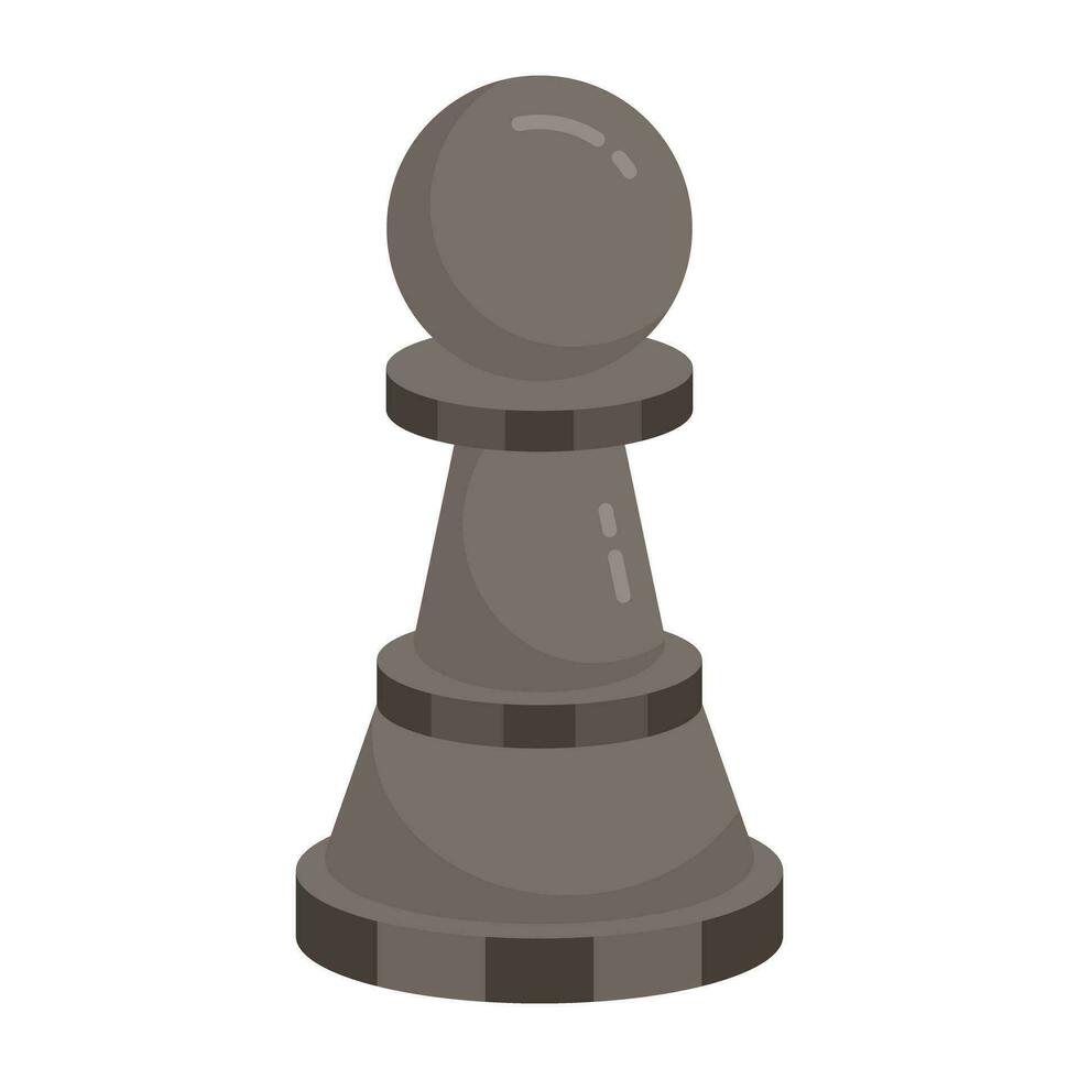 A perfect design icon of chess pawn vector