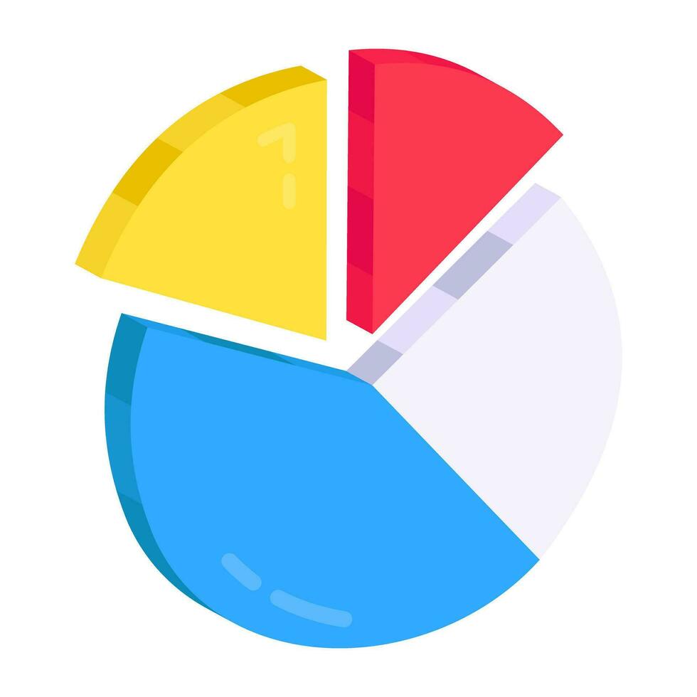 Modern design icon of online data analytics vector