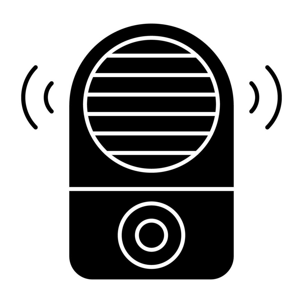 Perfecto diseño icono de audio grabación dispositivo vector