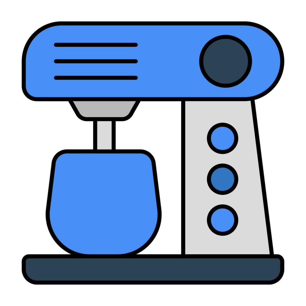 Coffee maker icon, editable vector