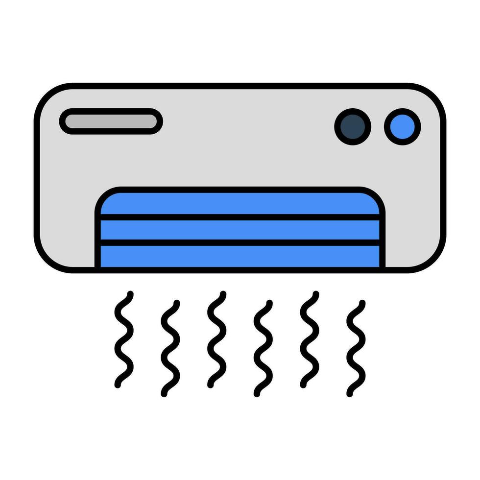 Perfect design icon of air conditioner vector