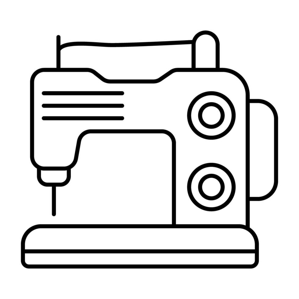 Vector design of stitching machine