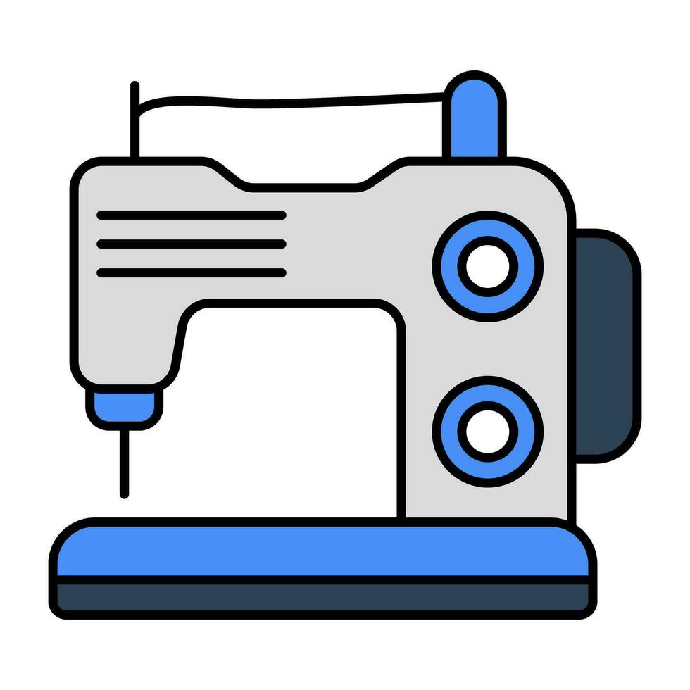 Vector design of stitching machine
