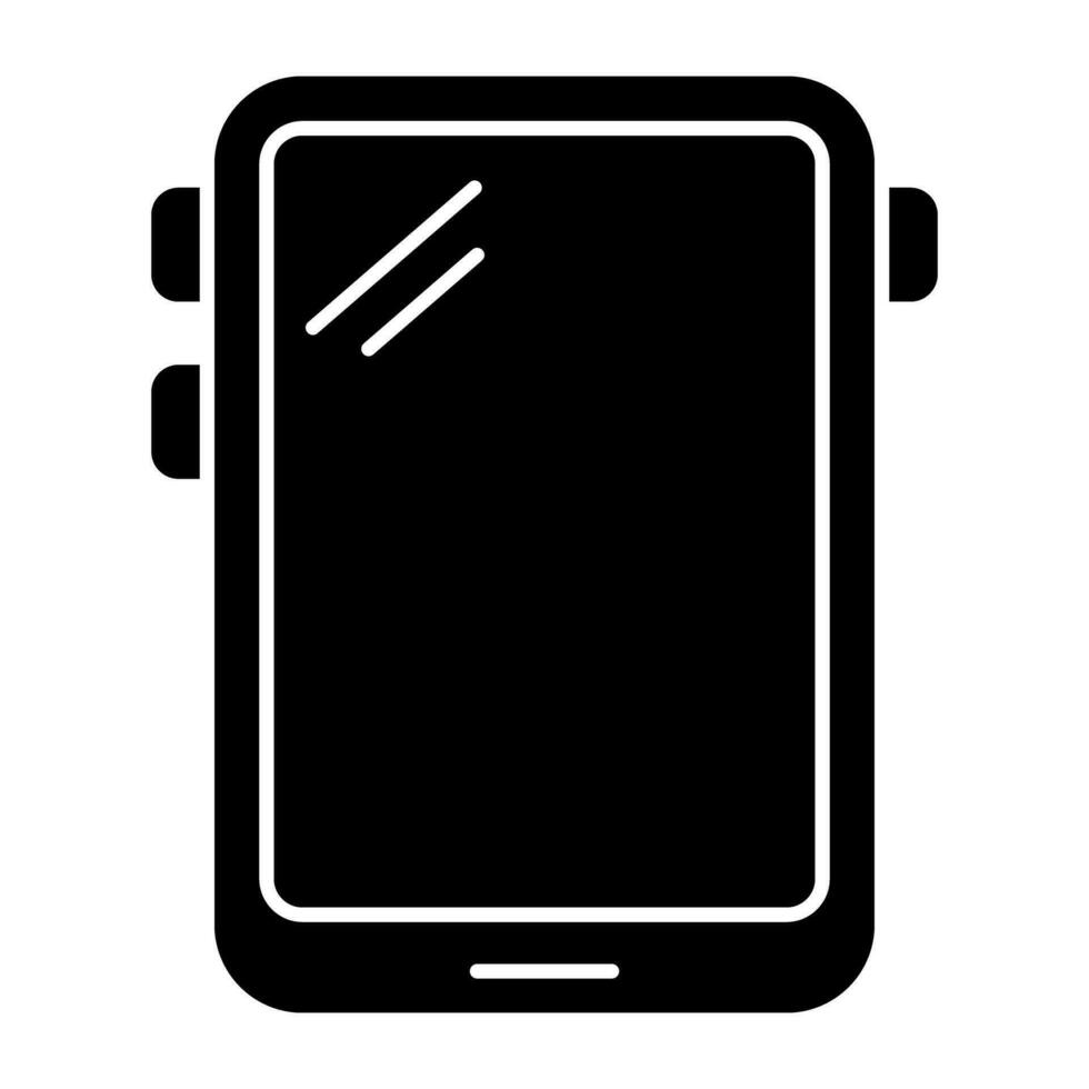 Modern technology icon of smartphone vector
