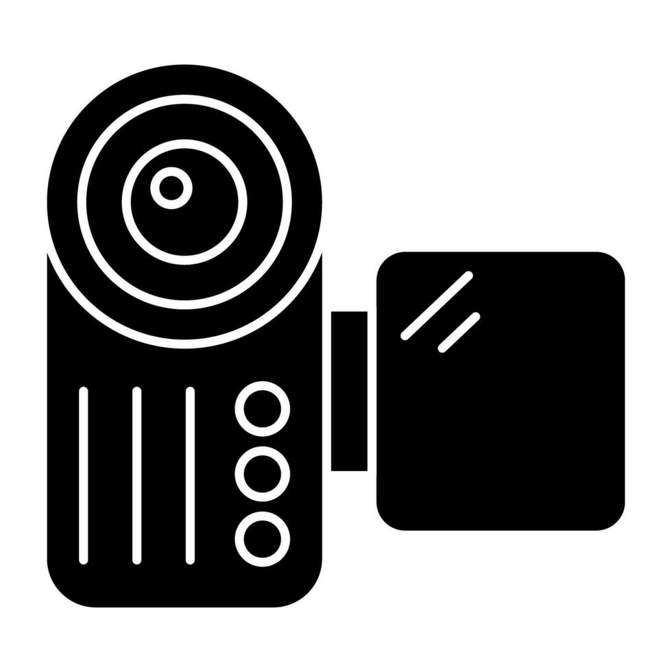 Premium download icon of handycam vector