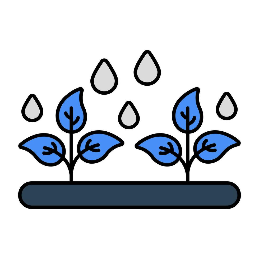 Agriculture rainfall icon in perfect design vector