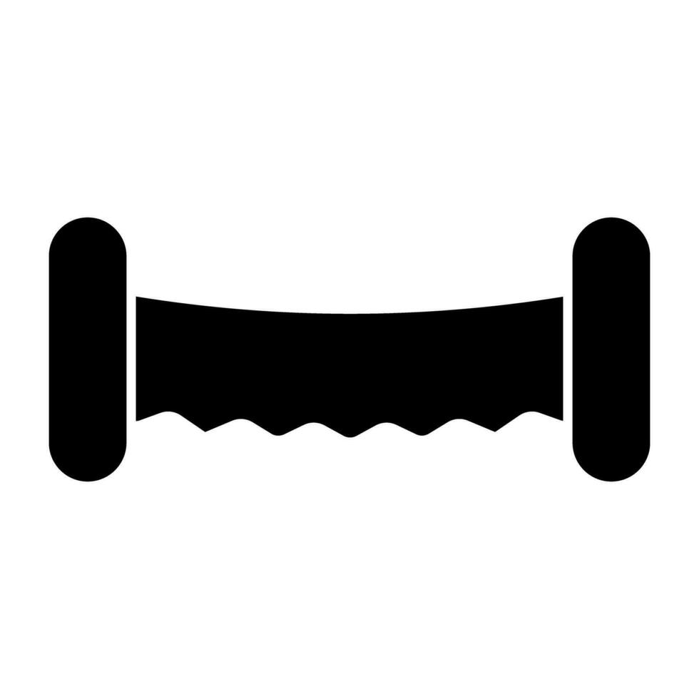 An icon design of stretching tool vector