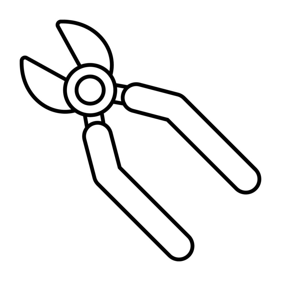 Creative design icon of plier vector