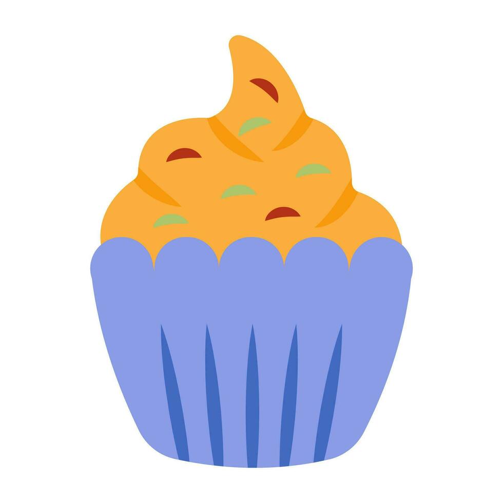 muffin de icono de descarga premium vector