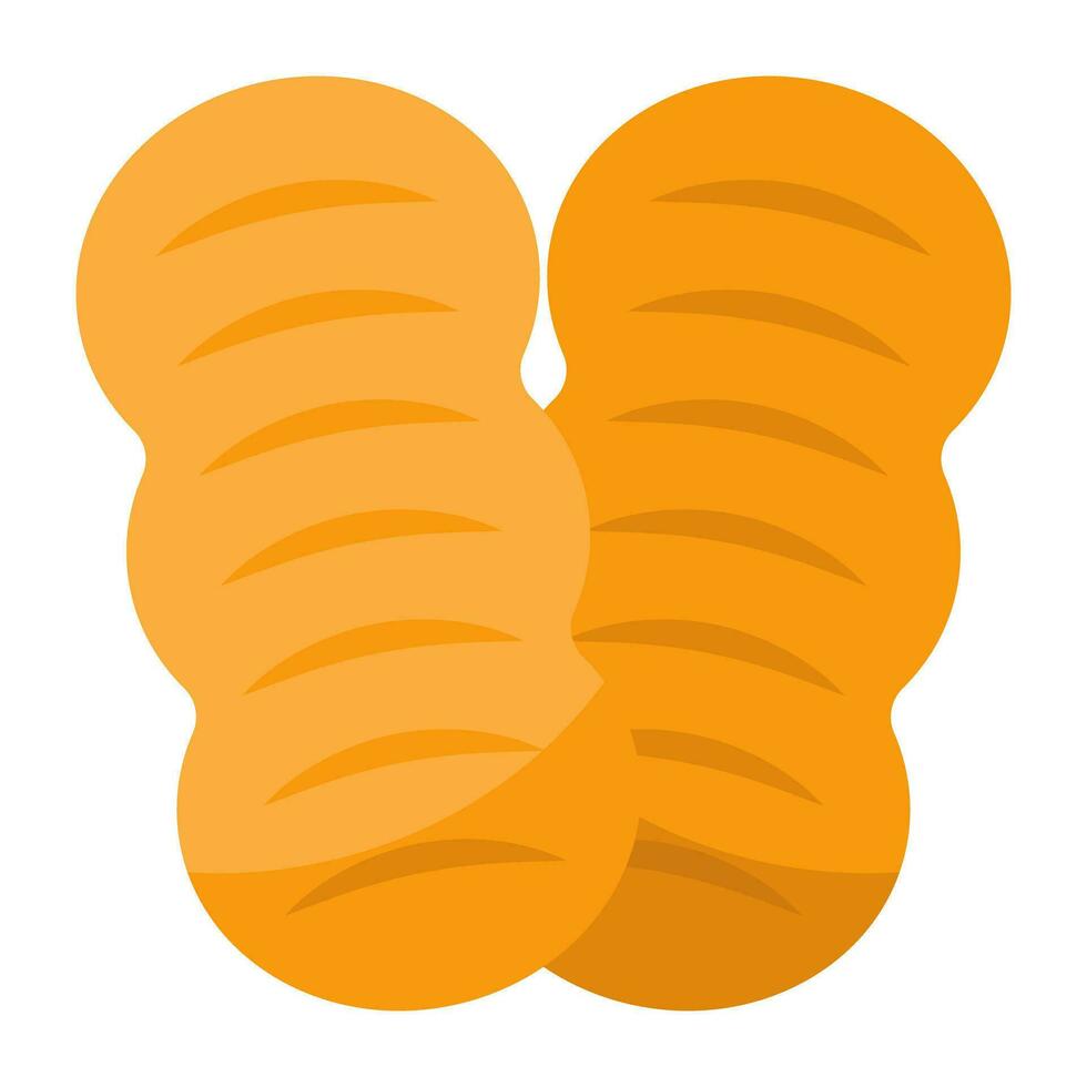 Modern design icon of peanut vector