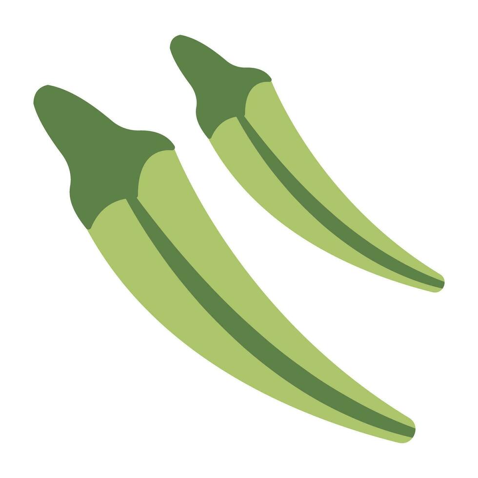 Modern design icon of ladyfingers vector