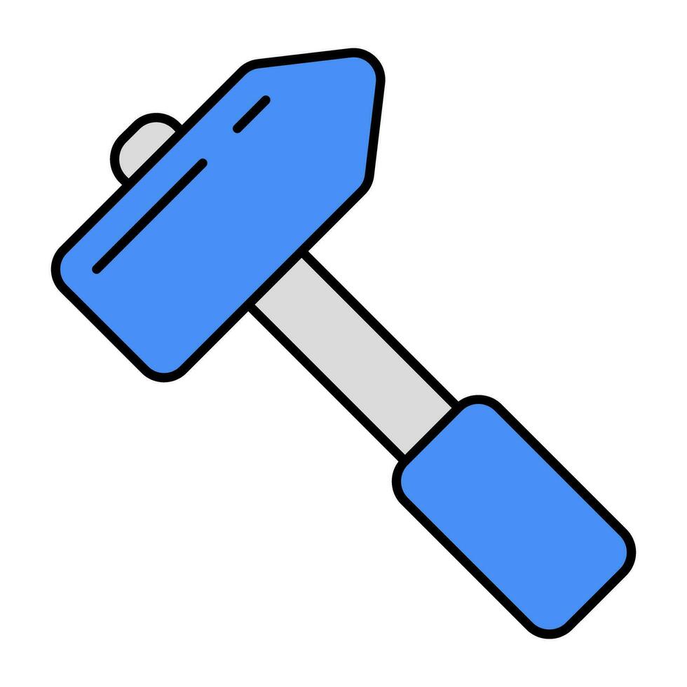 Modern design icon of hammer vector