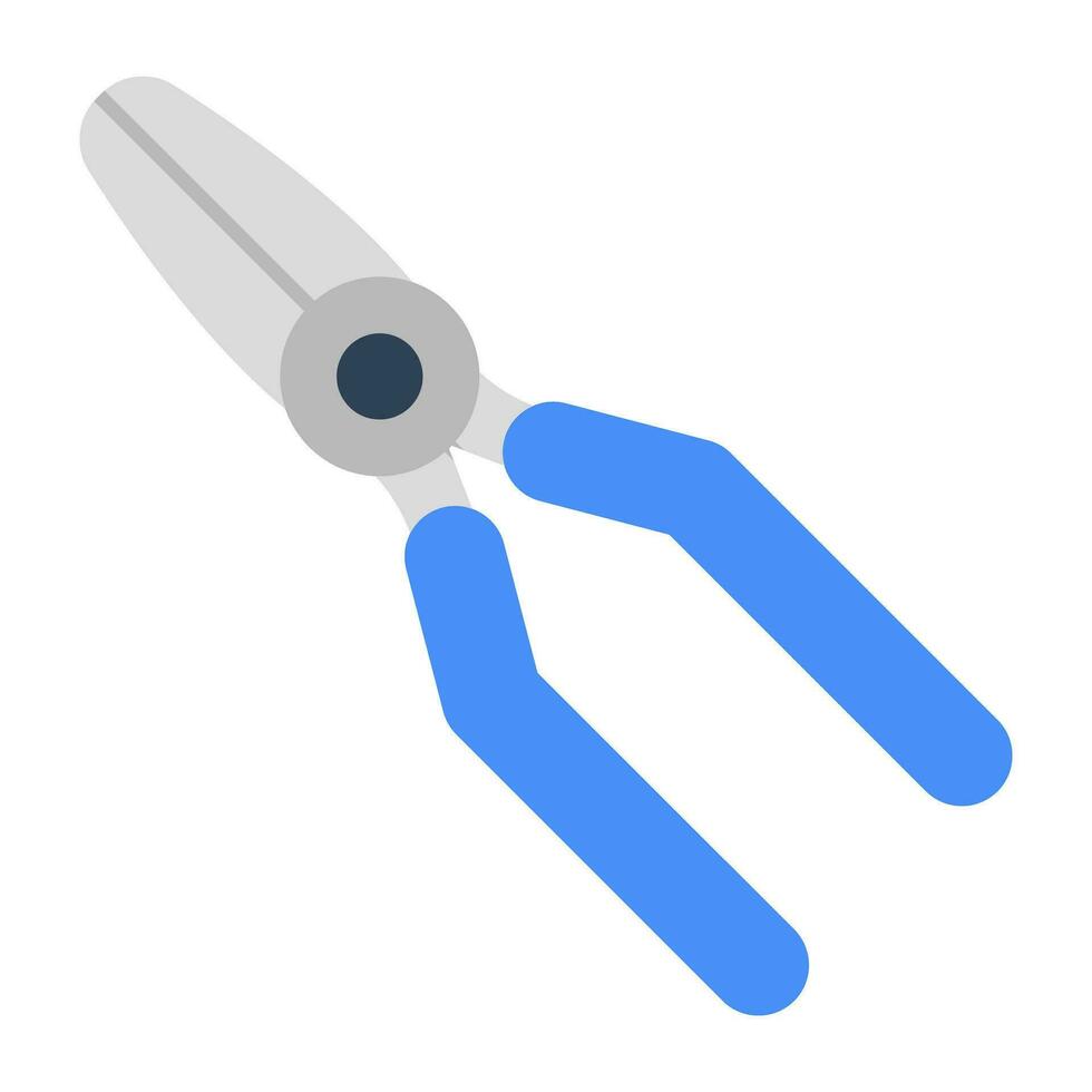 Creative design icon of plier vector