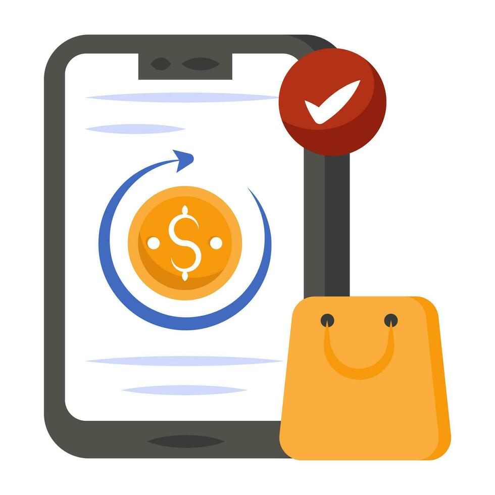 Perfect design icon of online shop vector