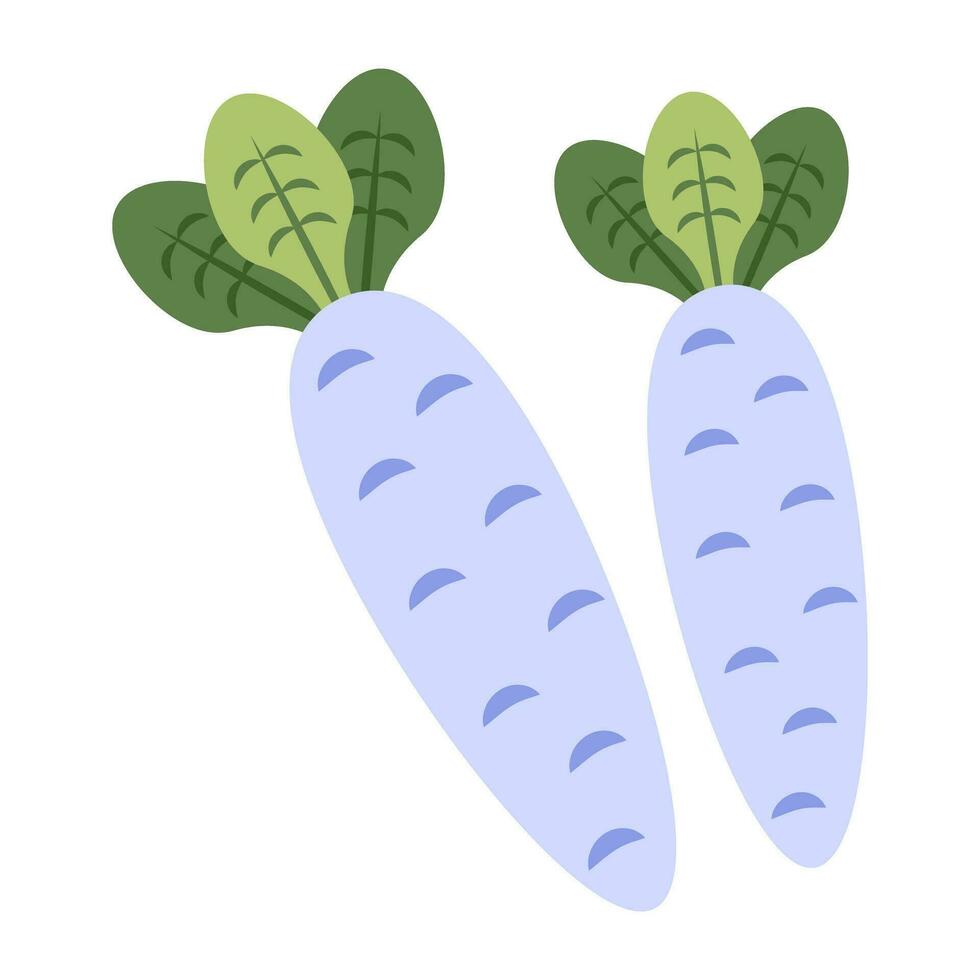 Perfect design icon of radish vector