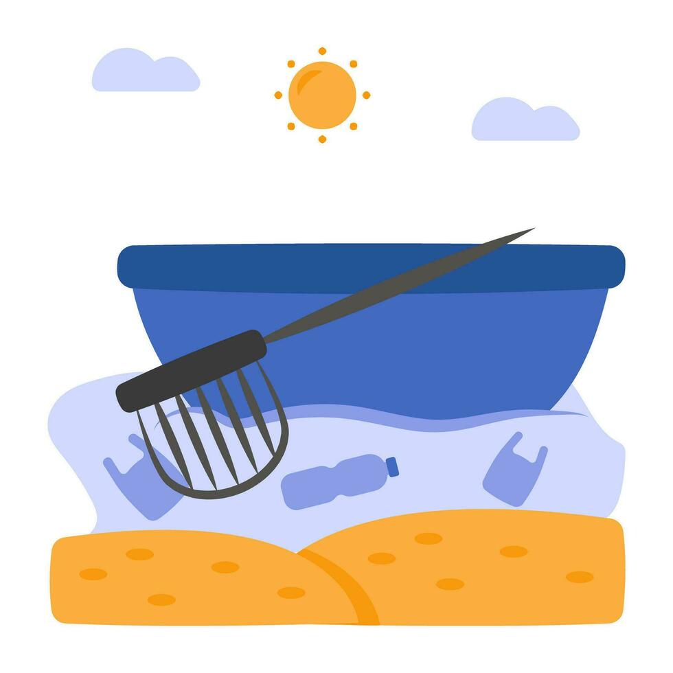 Perfect design icon of water pollution vector