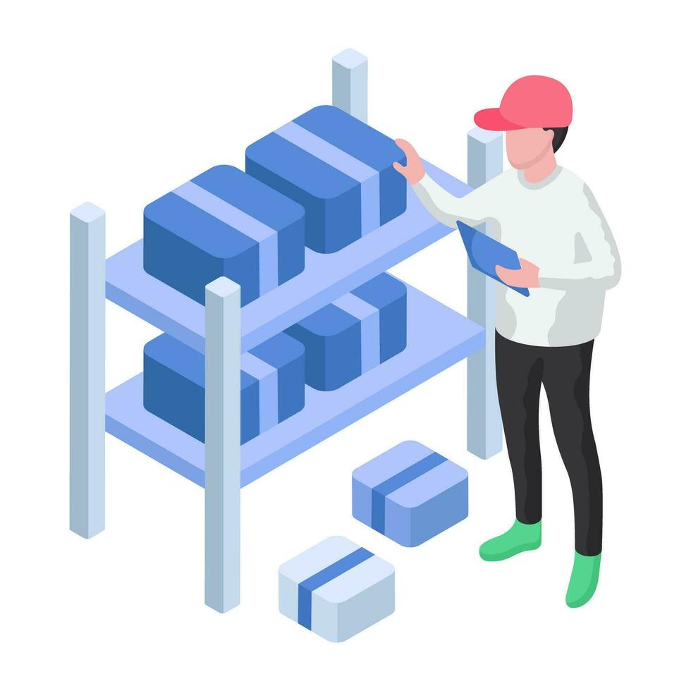 Premium download illustration of logistic distribution vector