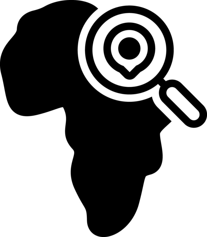 solid icon for spot vector
