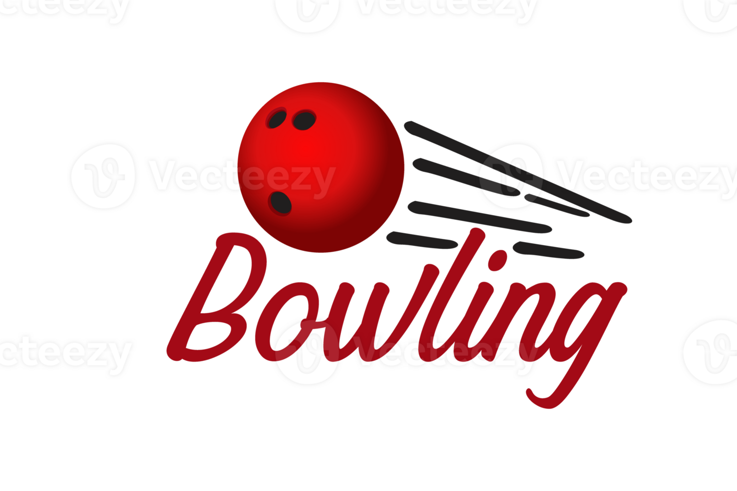 bowling design con trasparente sfondo png