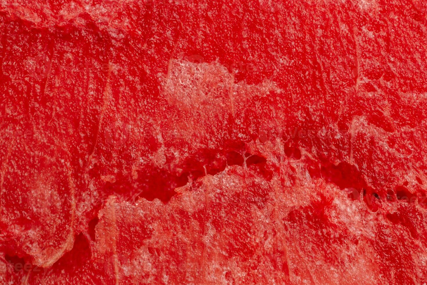 Delicious watermelon, close-up. Juicy red texture of watermelon photo