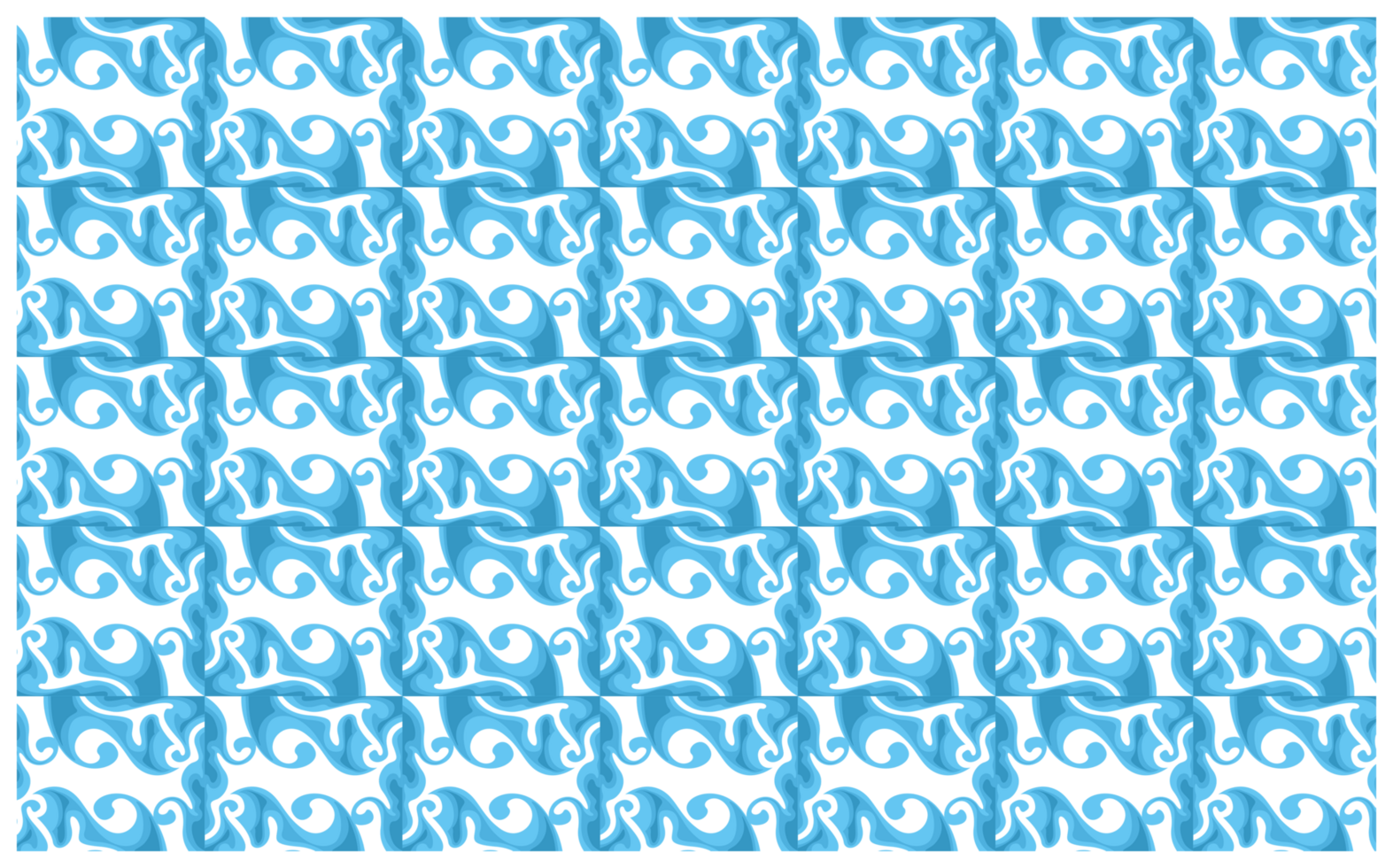 Blue Ornament Pattern Background png