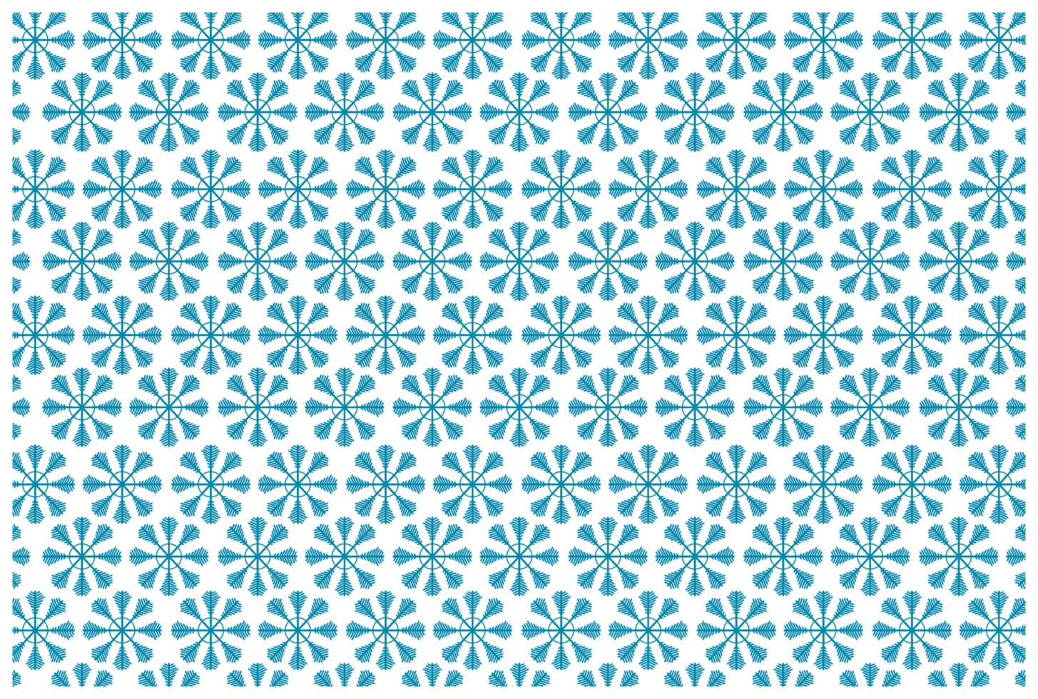 Christmas - Winter - Snowflake Pattern Background png