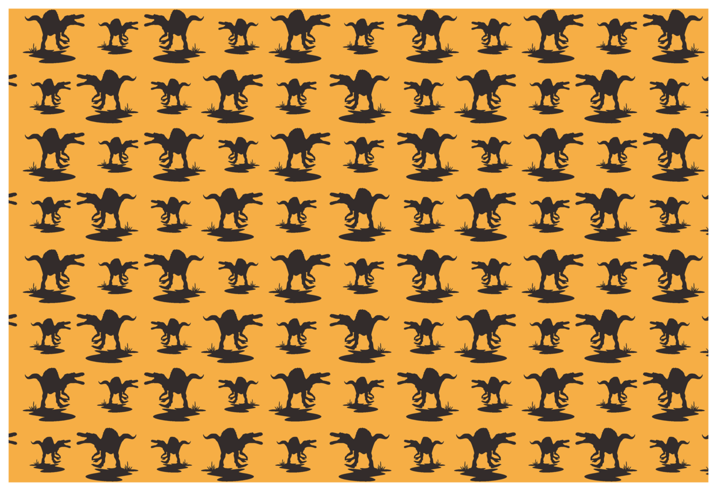 animal-dinosaur-silhouette-pattern-background-34466537-png